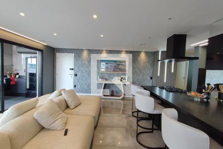Sala de Estar e Jantar de apartamento para alugar com 3 quartos, 208m² em Swiss Park, Campinas