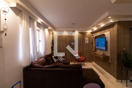 Sala de casa de condomínio à venda com 3 quartos, 140m² em Burgo Paulista, São Paulo