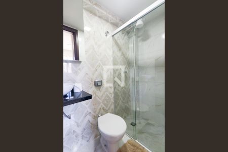 Banheiro Social de apartamento para alugar com 1 quarto, 38m² em Cristo Rei, Pinhais