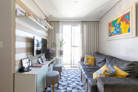 Sala de apartamento à venda com 2 quartos, 51m² em Jardim Cotinha, São Paulo