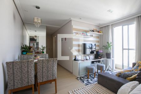 Sala de apartamento à venda com 2 quartos, 51m² em Jardim Cotinha, São Paulo