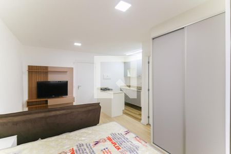 Quarto de apartamento à venda com 1 quarto, 26m² em Jardim Panorama, São Paulo