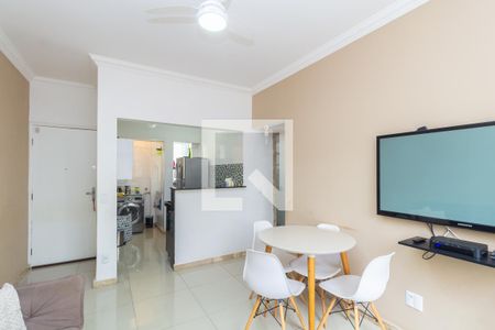 Sala de apartamento à venda com 2 quartos, 47m² em Horto, Belo Horizonte
