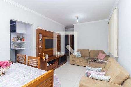 Sala de apartamento à venda com 3 quartos, 65m² em João Pinheiro, Belo Horizonte