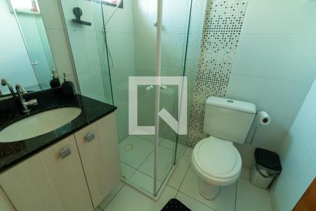 Casa de condomínio à venda com 79m², 2 quartos e 2 vagasBanheiro da Suíte 2