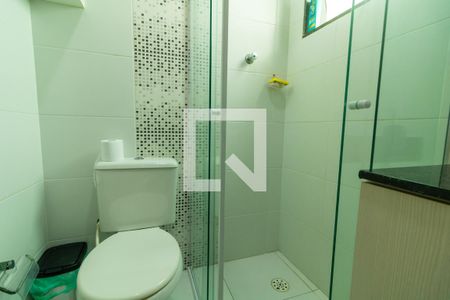 Casa de condomínio à venda com 79m², 2 quartos e 2 vagasBanheiro da Suíte 1