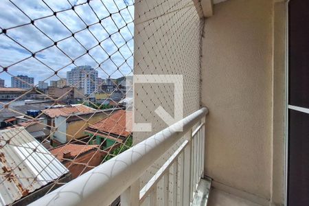 Varanda da Sala de apartamento à venda com 2 quartos, 60m² em Centro, Niterói
