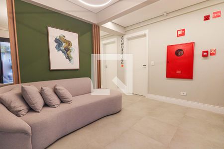 Studio para alugar com 17m², 1 quarto e sem vagaHall social