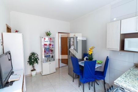 Sala/Cozinha de apartamento à venda com 1 quarto, 34m² em Vila Nhocuné, São Paulo