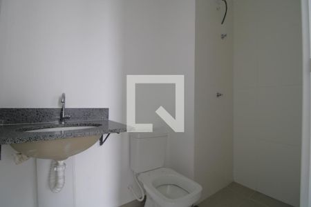 Banheiro de apartamento à venda com 1 quarto, 28m² em Veleiros, São Paulo