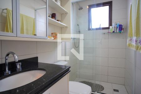 Banheiro da Suíte de apartamento à venda com 3 quartos, 99m² em Passo D’areia, Porto Alegre