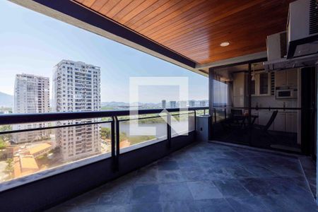 Varanda de apartamento à venda com 1 quarto, 67m² em Barra da Tijuca, Rio de Janeiro