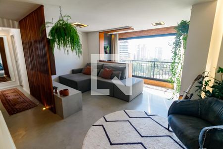 Sala de apartamento à venda com 2 quartos, 72m² em Jardim Parque Morumbi, São Paulo