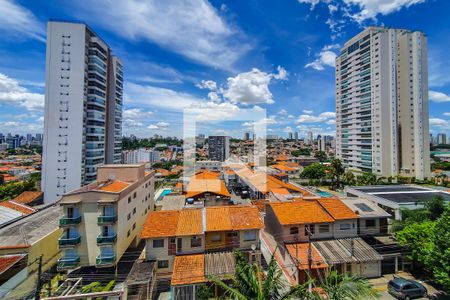 varanda vista de apartamento à venda com 2 quartos, 60m² em Jardim da Gloria, São Paulo