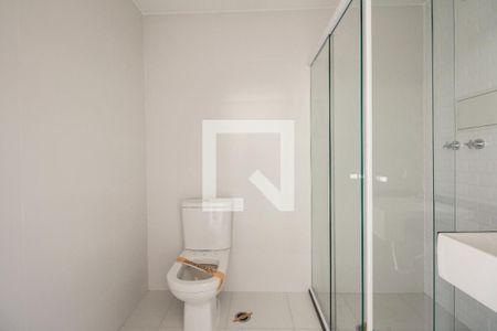 Banheiro  de kitnet/studio para alugar com 1 quarto, 23m² em Vila Esperança, São Paulo