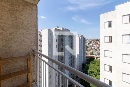 Varanda de apartamento à venda com 2 quartos, 49m² em Jardim Bela Vista, Guarulhos