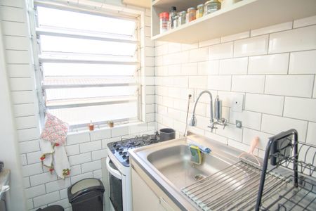 Cozinha de apartamento para alugar com 1 quarto, 50m² em Campos Elíseos, São Paulo