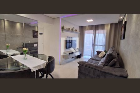 Sala de apartamento à venda com 3 quartos, 71m² em Vila Gonçalves, São Bernardo do Campo