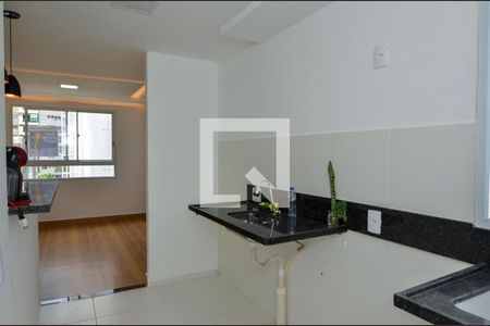 Apartamento para alugar com 43m², 2 quartos e 1 vagaCozinha e Área de Serviço