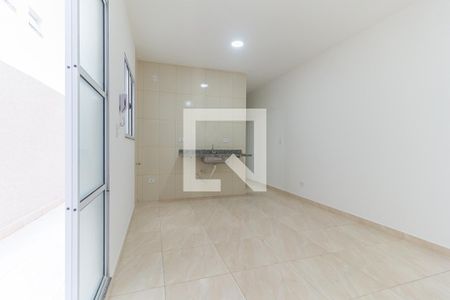 Sala/Cozinha de apartamento para alugar com 2 quartos, 57m² em Jardim Medina, Poá