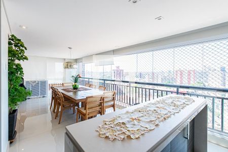 Varanda Gourmet de apartamento para alugar com 4 quartos, 176m² em Chácara Califórnia, São Paulo