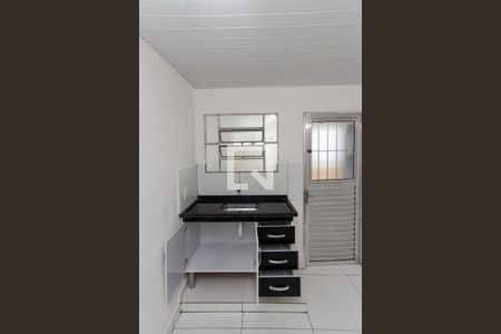 Cozinha de casa para alugar com 1 quarto, 30m² em Jardim Brasil (zona Norte), São Paulo