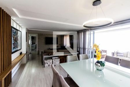 Sala de apartamento para alugar com 3 quartos, 136m² em Jardim Olympia, São Paulo