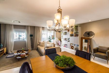 Sala de Jantar de apartamento à venda com 2 quartos, 110m² em Alphaville, Santana de Parnaíba