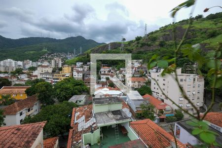 Vista da Sala de apartamento à venda com 2 quartos, 60m² em Tijuca, Rio de Janeiro