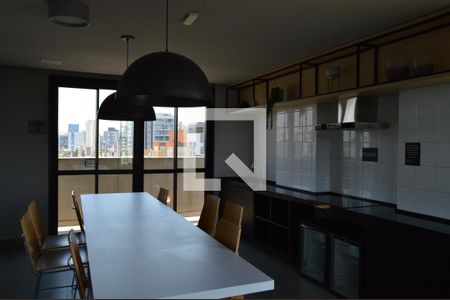 Studio à venda com 21m², 1 quarto e sem vagaÁrea Gourmet