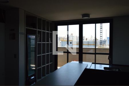 Studio à venda com 21m², 1 quarto e sem vagaÁrea Gourmet