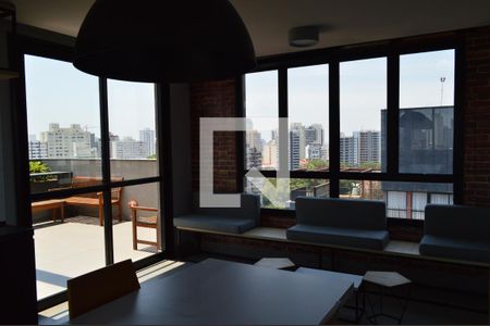 Studio à venda com 21m², 1 quarto e sem vagaÁrea Gourmet