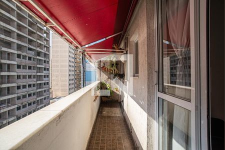 Varanda da Sala e Quarto de apartamento à venda com 2 quartos, 64m² em Consolação, São Paulo