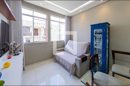 Sala de apartamento à venda com 2 quartos, 85m² em Salgado Filho, Belo Horizonte
