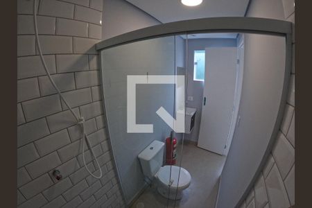 Casa de condomínio para alugar com 43m², 1 quarto e sem vagaBanheiro 