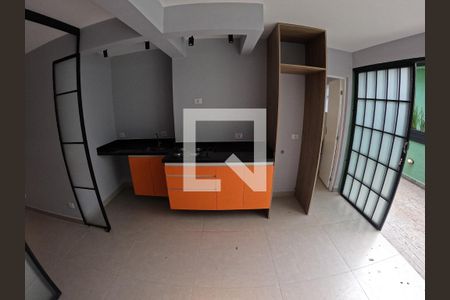 Sala/Cozinha de casa de condomínio para alugar com 1 quarto, 43m² em Perdizes, São Paulo