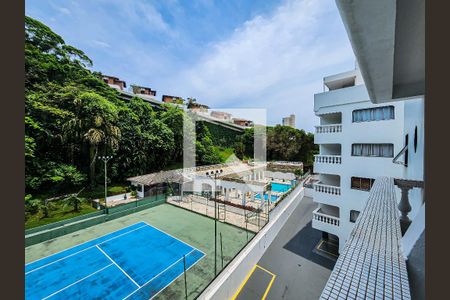  Varanda Sala de apartamento para alugar com 3 quartos, 96m² em Jardim Tres Marias, Guarujá