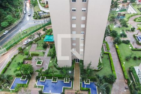 Vista da Sala de apartamento à venda com 3 quartos, 156m² em Tamboré, Santana de Parnaíba