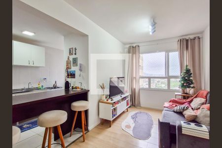 Sala de apartamento à venda com 2 quartos, 57m² em Jardim Carvalho, Porto Alegre