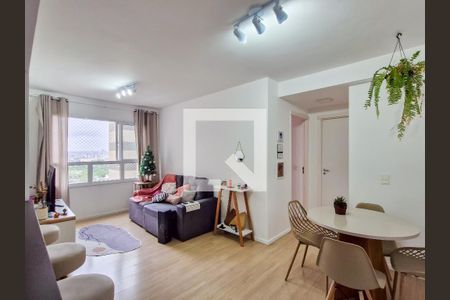 Sala de apartamento à venda com 2 quartos, 57m² em Jardim Carvalho, Porto Alegre