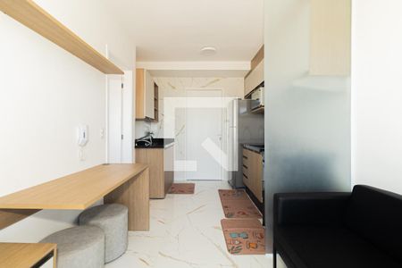 Sala e Cozinha de apartamento para alugar com 1 quarto, 29m² em Parque Vitória, São Paulo
