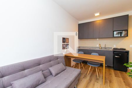 Sala de kitnet/studio para alugar com 1 quarto, 28m² em Bela Vista, São Paulo