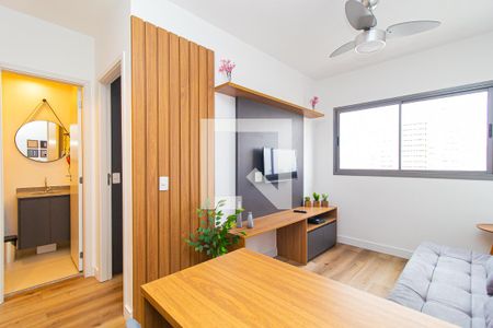 Sala de kitnet/studio para alugar com 1 quarto, 28m² em Bela Vista, São Paulo