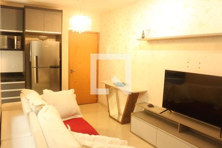 Sala de apartamento à venda com 2 quartos, 53m² em Santa Maria, São Caetano do Sul