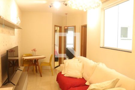 Sala de apartamento à venda com 2 quartos, 53m² em Santa Maria, São Caetano do Sul