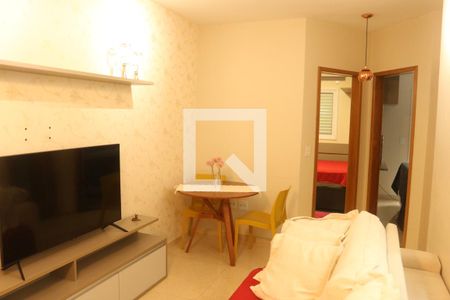 Sala de apartamento à venda com 2 quartos, 53m² em Santa Maria, São Caetano do Sul