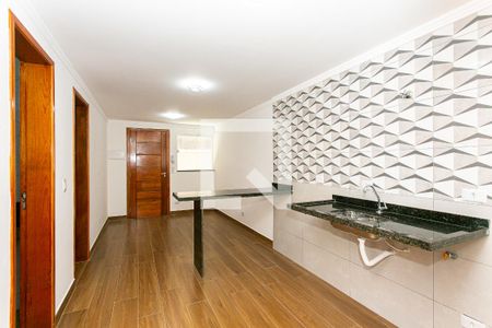 Sala e Cozinha de apartamento à venda com 2 quartos, 45m² em Vila Antonina, São Paulo