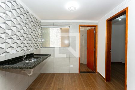 Cozinha de apartamento à venda com 2 quartos, 45m² em Vila Antonina, São Paulo