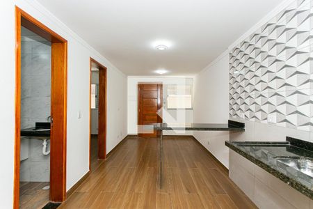Sala e Cozinha de apartamento à venda com 2 quartos, 45m² em Vila Antonina, São Paulo