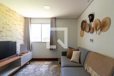 Sala de apartamento à venda com 3 quartos, 75m² em Jardim Peri Peri, São Paulo